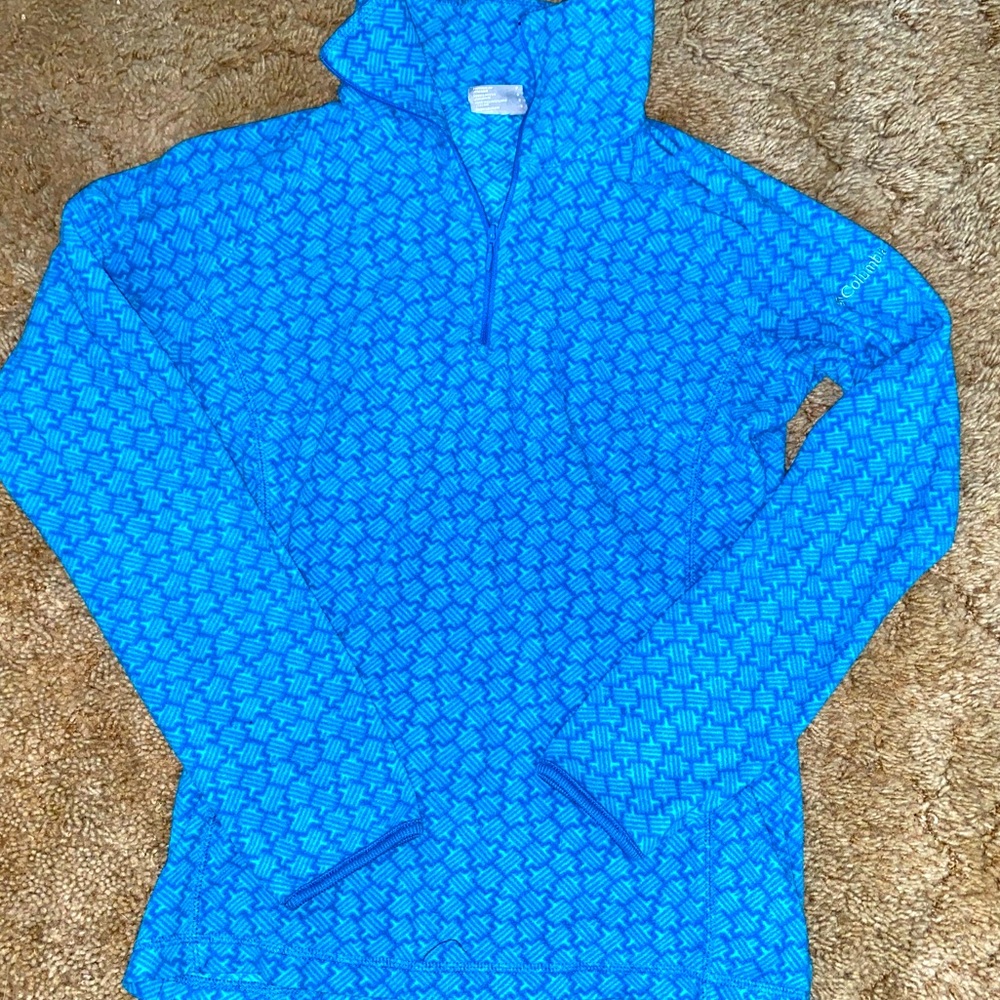 Columbia quart-zip sweater